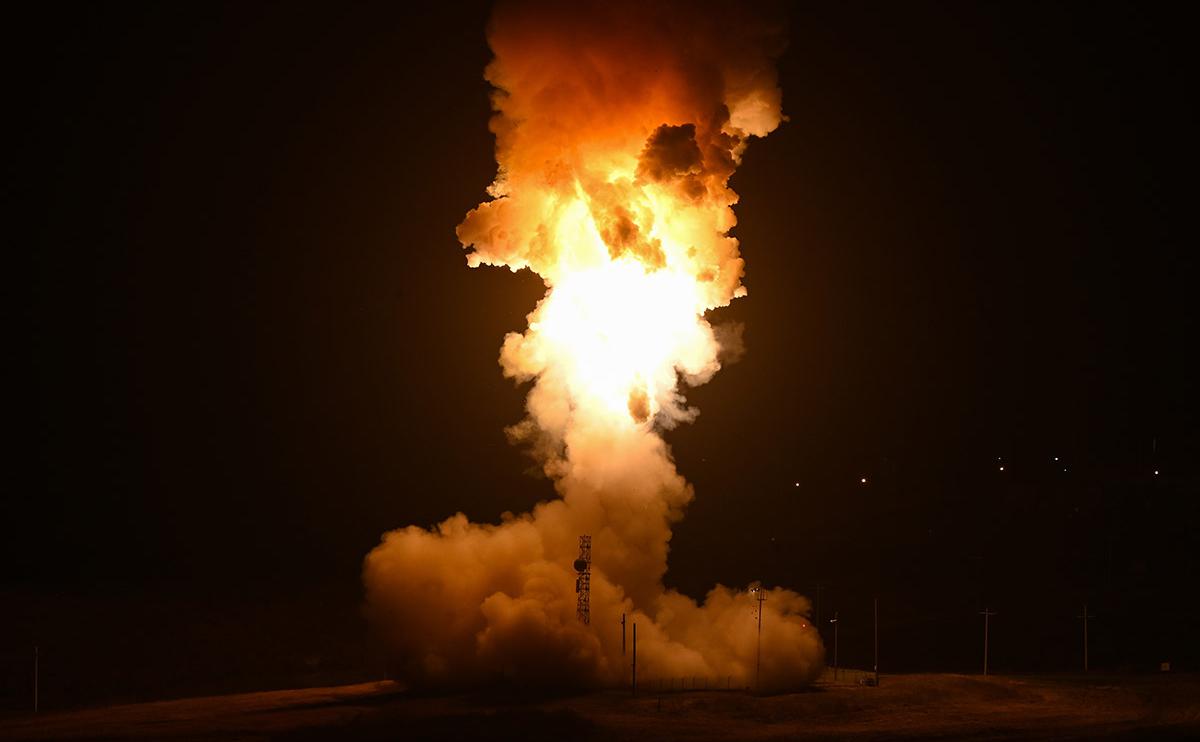 США провели тестовый запуск ракеты Minuteman III